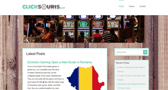 Desktop Screenshot of clicksouris.com