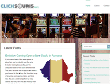 Tablet Screenshot of clicksouris.com
